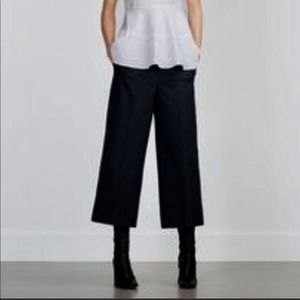 ZARA Knit Wide leg Capri Pant